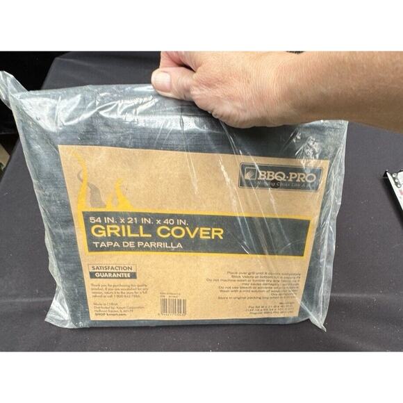 BBQ Pro 54" BBQ Grill Cover Heavy Duty 54 x 21 x 40 Brand New! - Picture 4 of 7